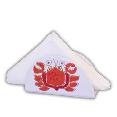 Napkin Ring Folk Crab Cancer Napkin Ring Folk Crab Cancer